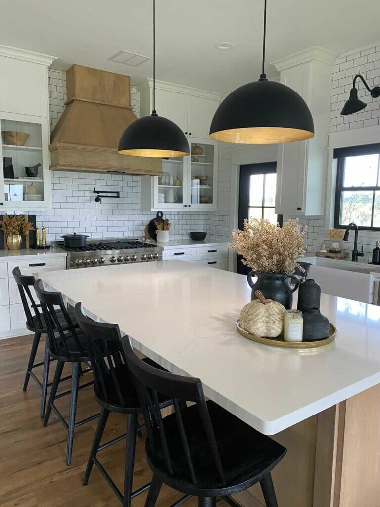 Farmhouse Bowl Dome - Kitchen Island Light by Steel Lighting Co.