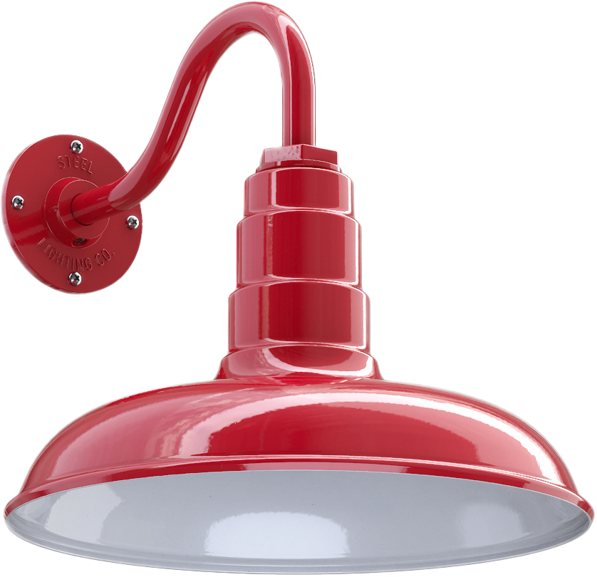 Topanga Color Red Interior Color White with a 11" Gooseneck