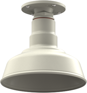 Inglewood Color Cream Interior Color Cream with a Flush Mount