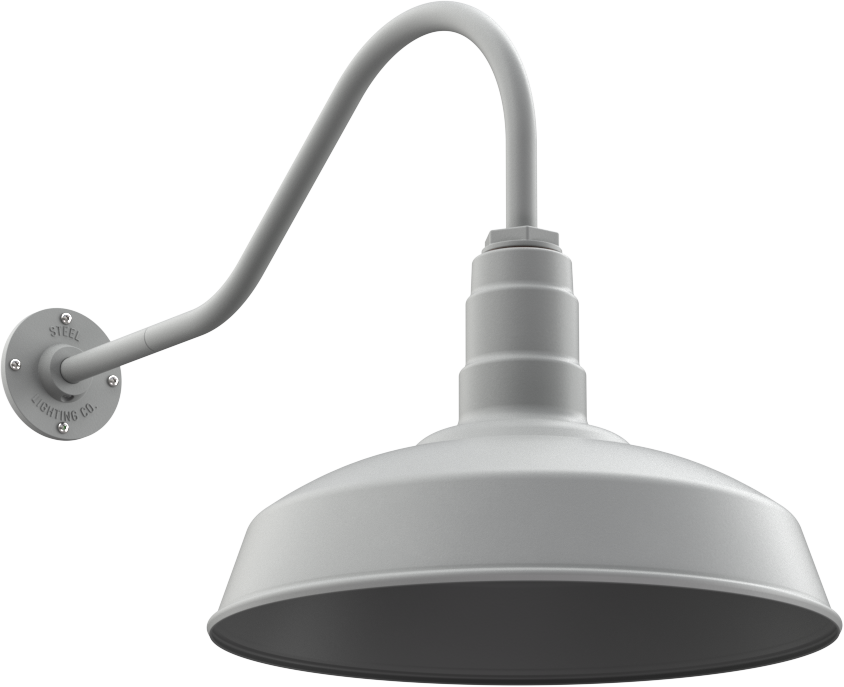 Gardena Color Modern Gray Interior Color Modern Gray with a 23" Gooseneck