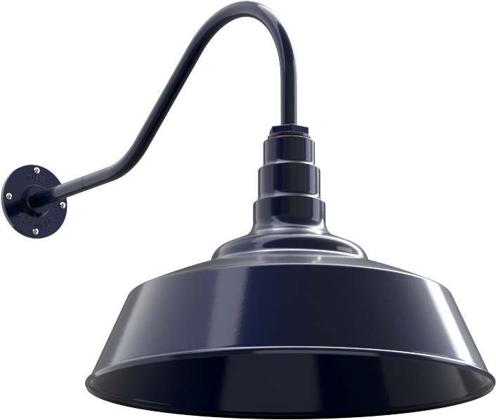 Redondo Color Navy Blue Interior Color Navy Blue with a 23" Gooseneck